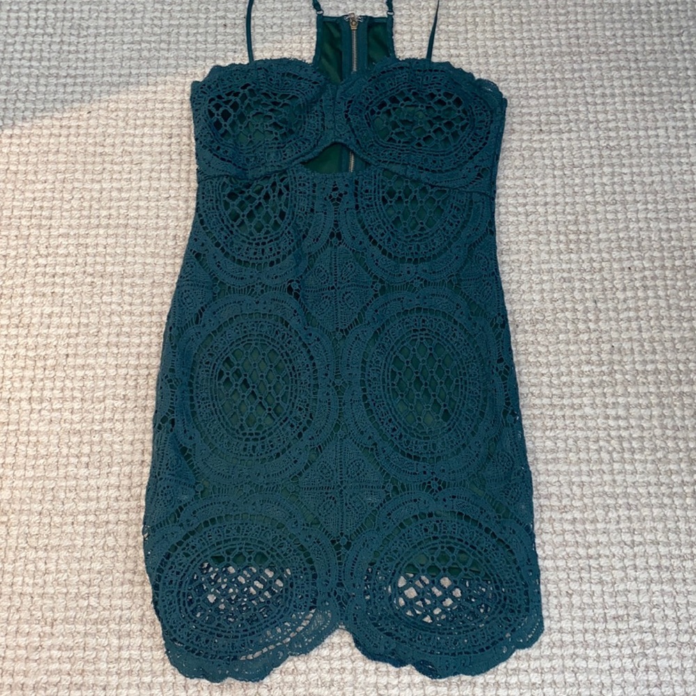 Luxxel lace cut out dress